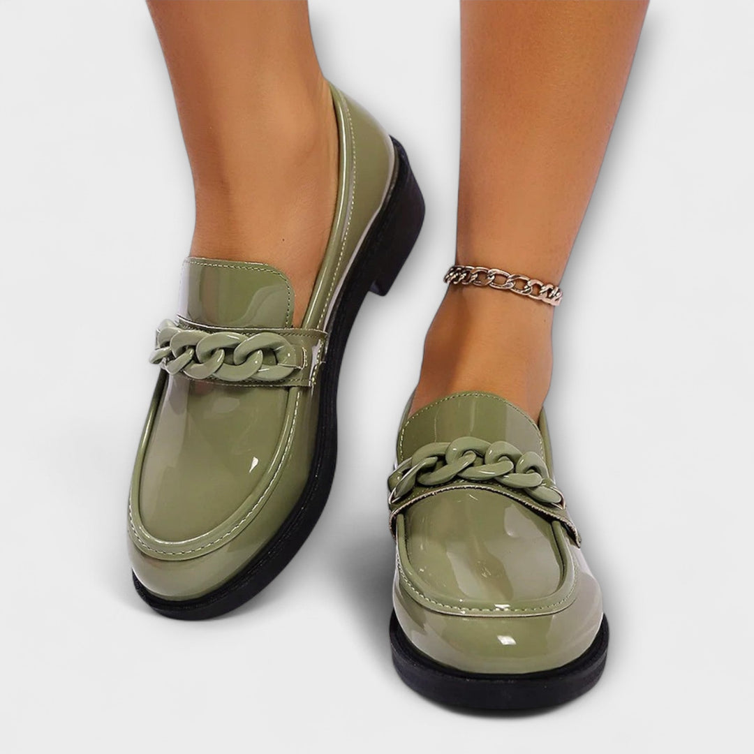 Lumi™ | Mocasines Informales de Punta Redonda