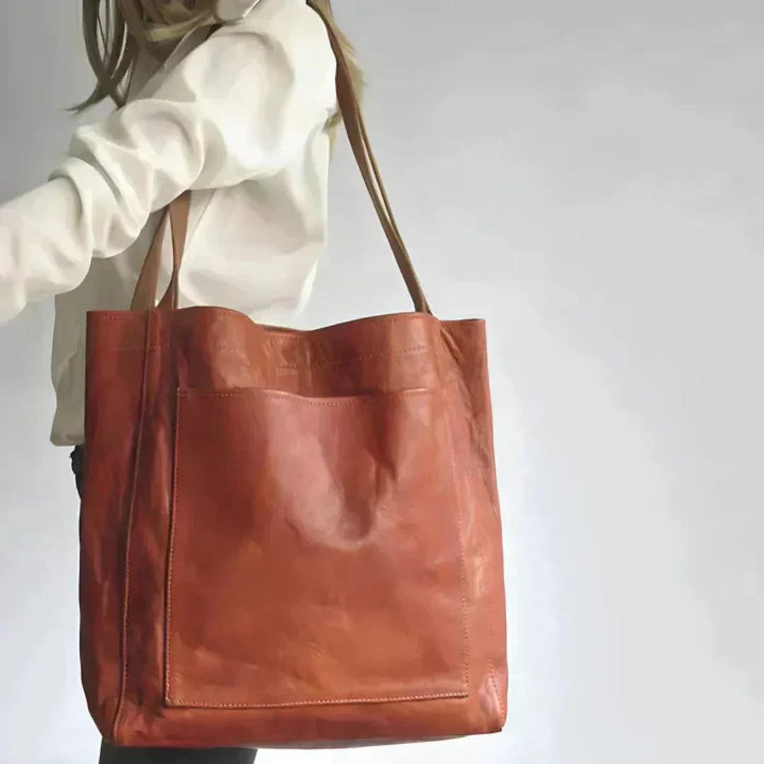 Pamela - Tote de Cuero Clásico